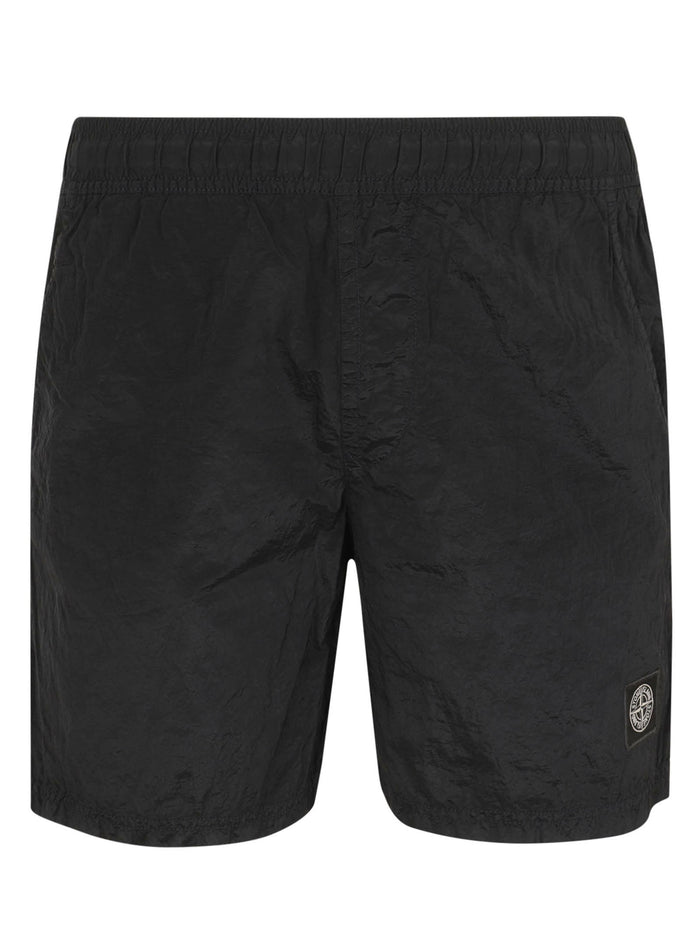 Short Blue Fibra Poliammidica Pantaloni