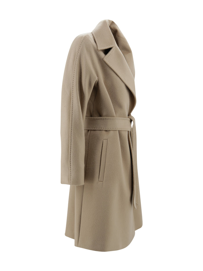 Max Mara Studio Coats Cammello Wool