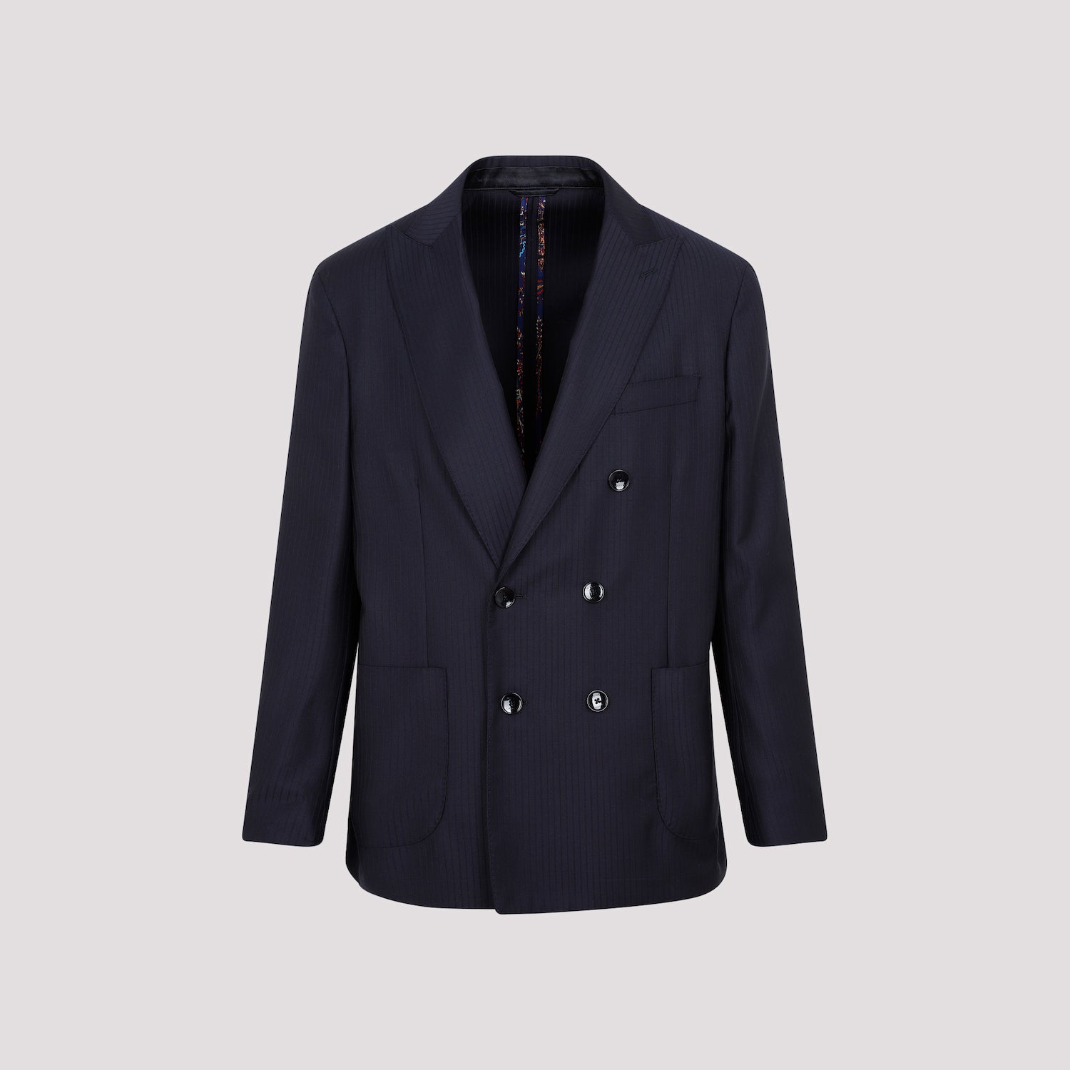 Jacket Blue Virgin Wool