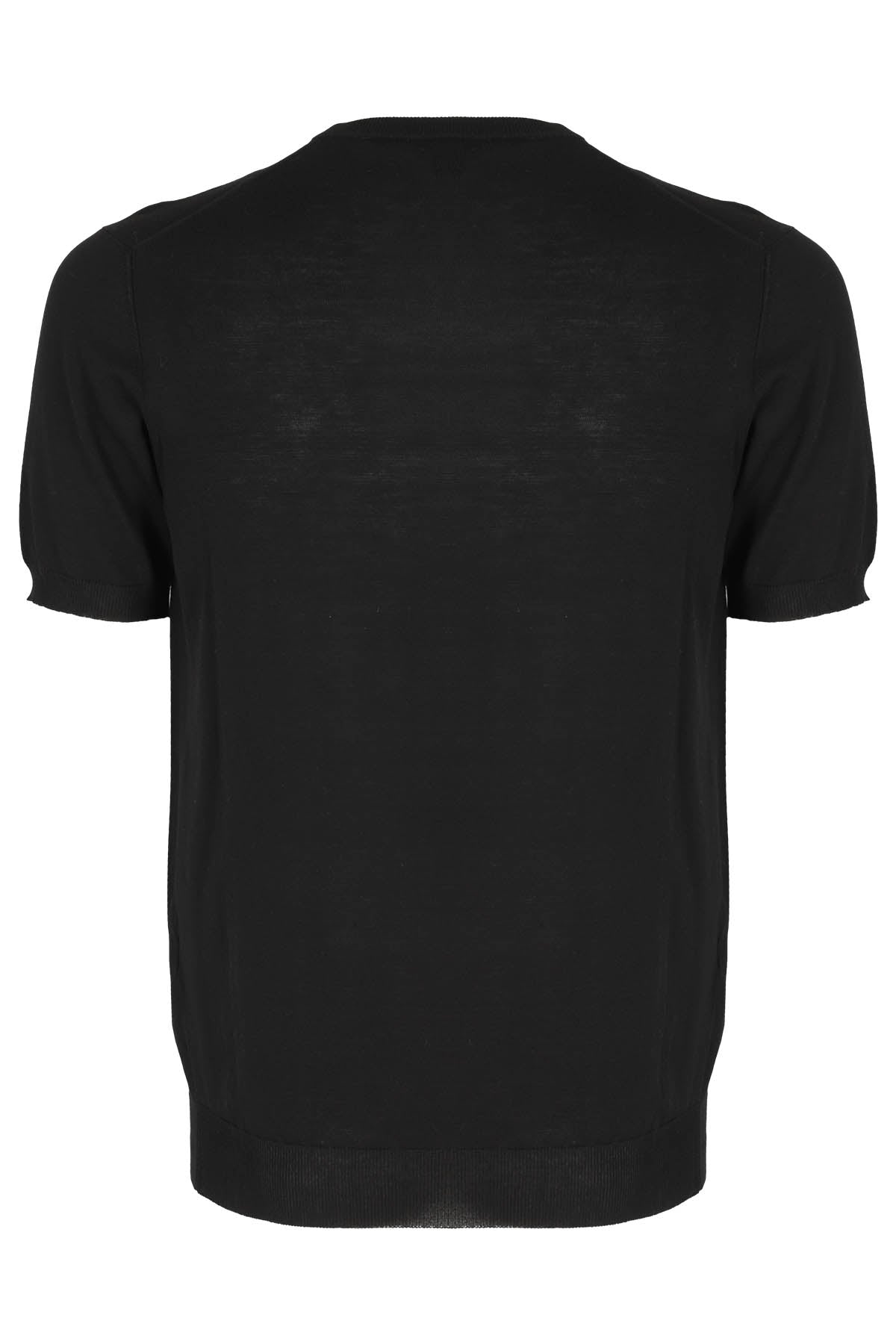 Gcollo Mm Cotone 1 Filo Black Maglia