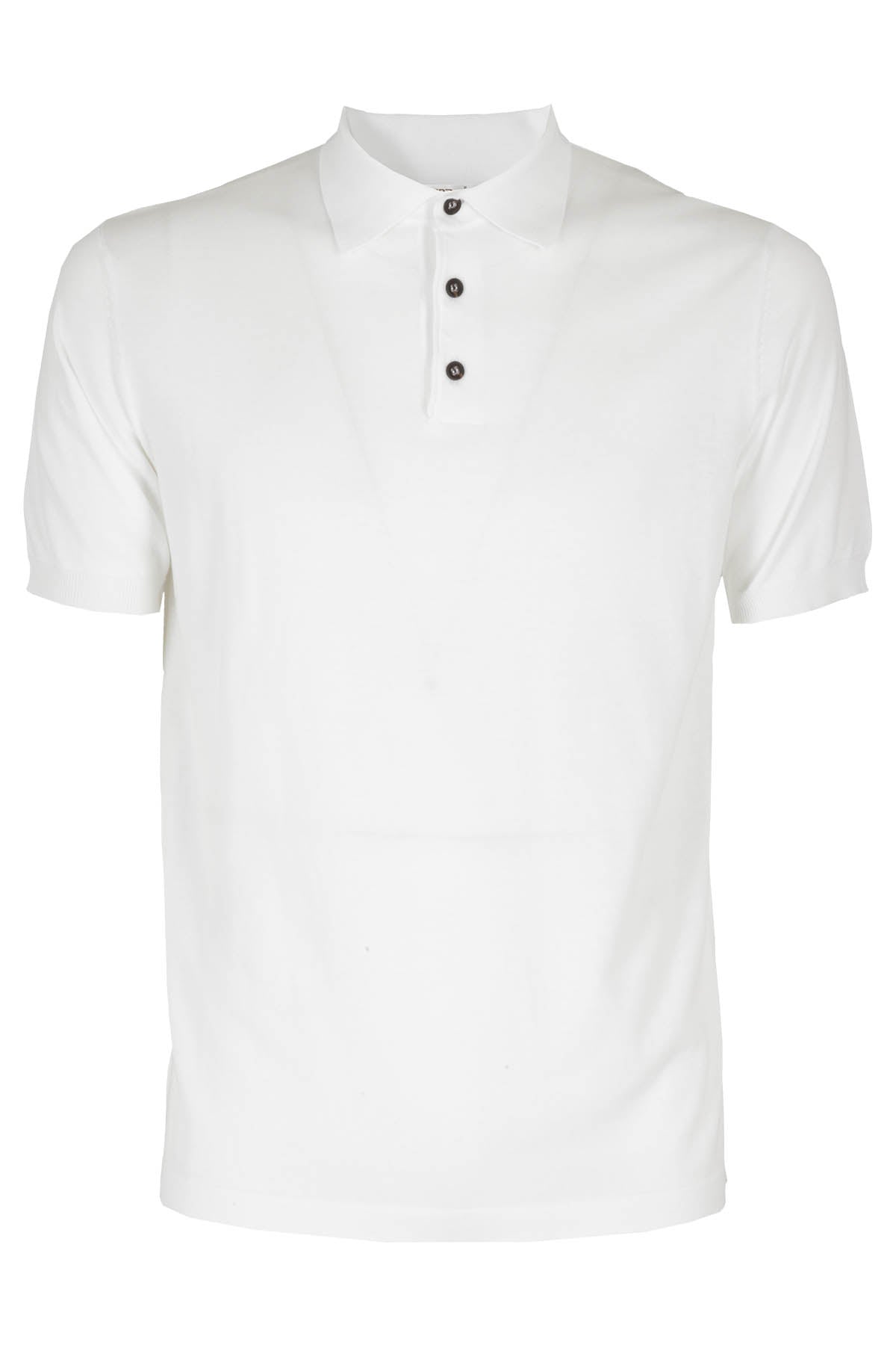 In Maglia Cotone 1 Filo White Polo
