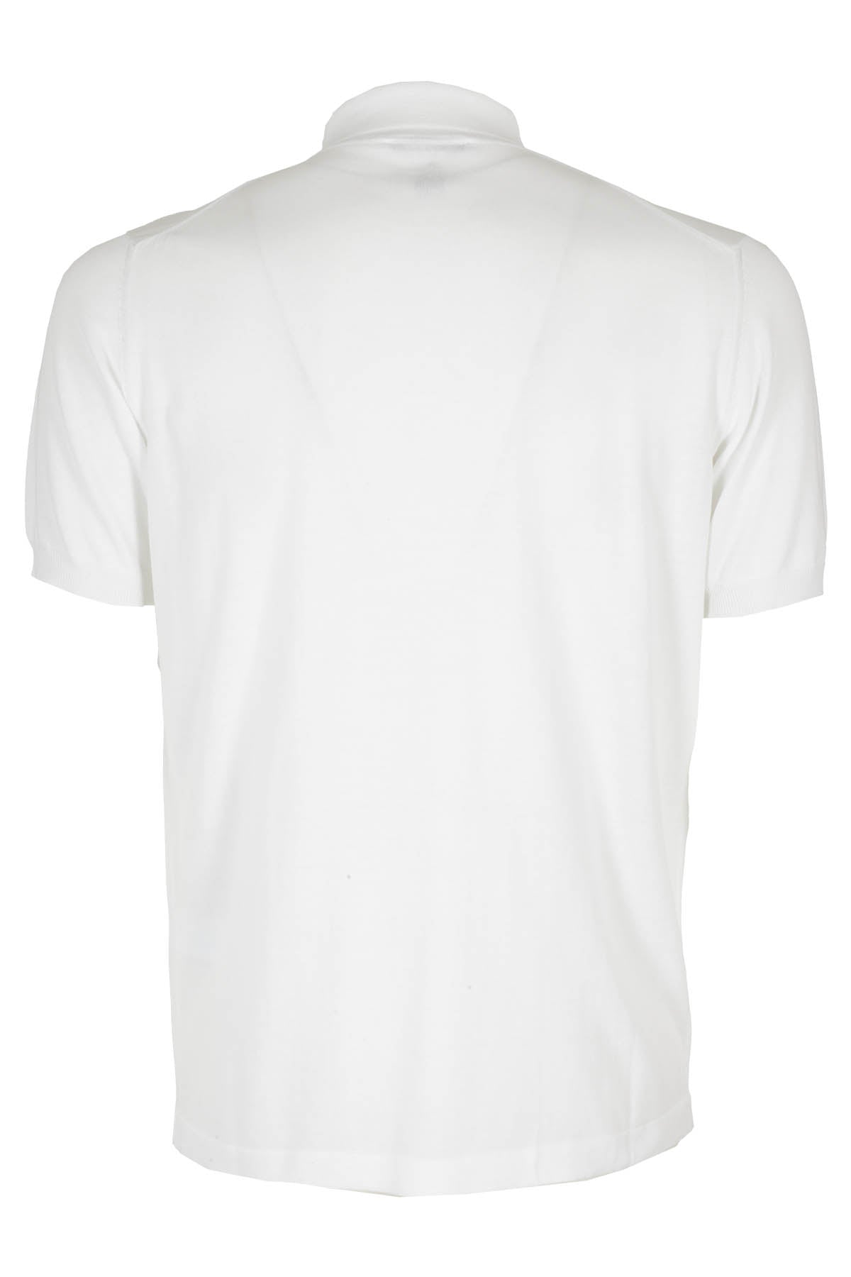 In Maglia Cotone 1 Filo White Polo