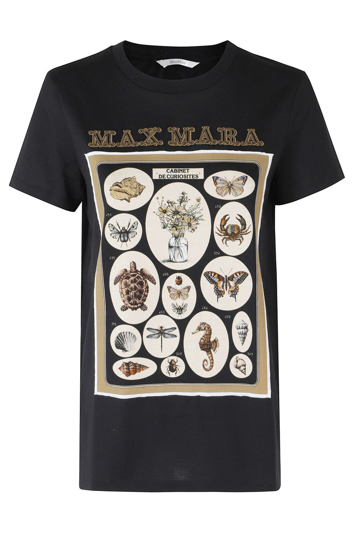Spadino Black Cotone T-shirt