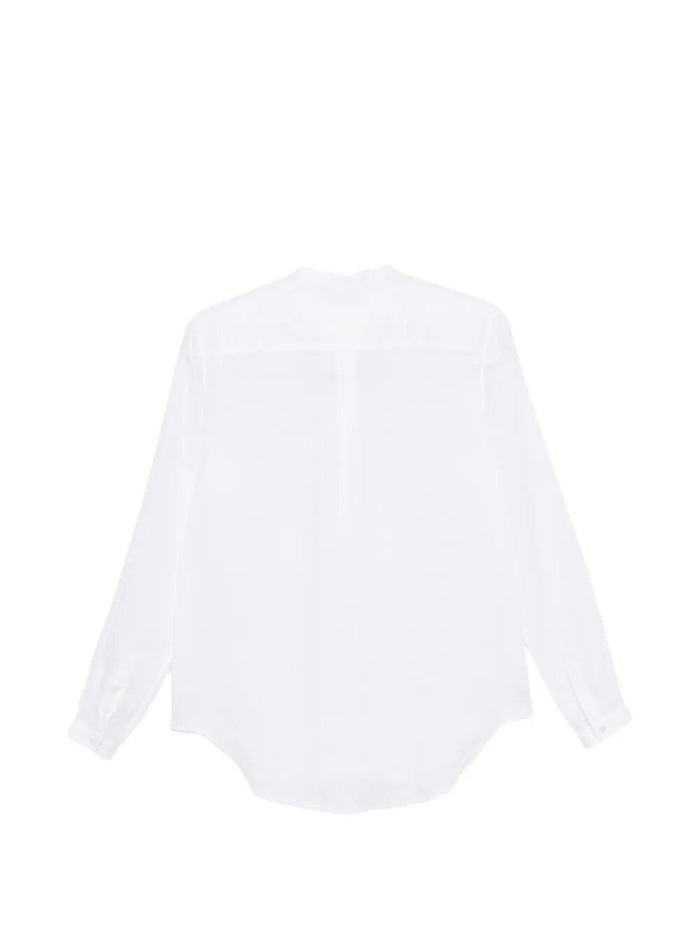 Marvi White Lino Tipoa Shirt