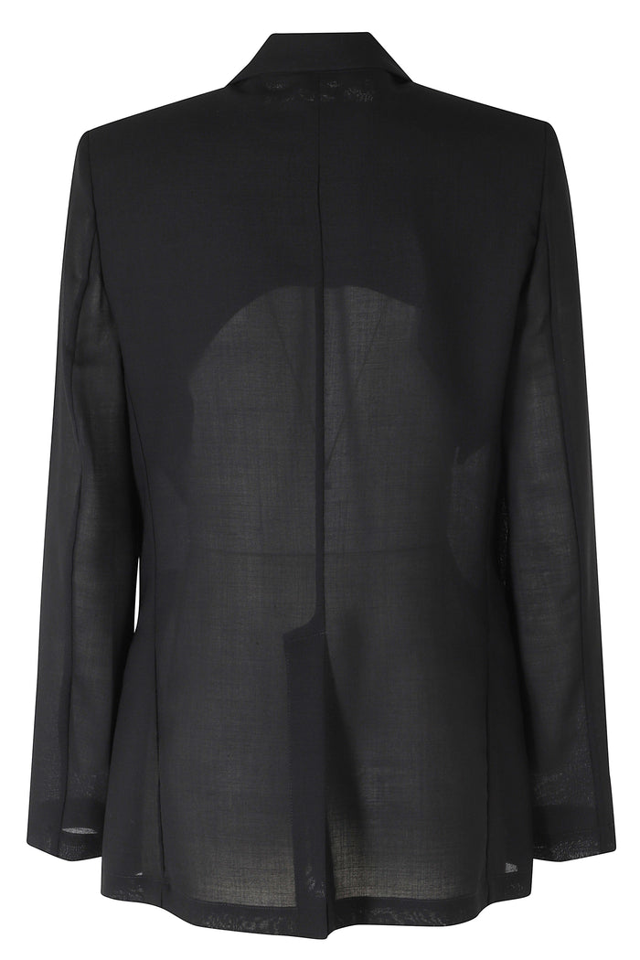 Ari Blazer Doppiopetto Black Poliestere Lana Vergine Giacca