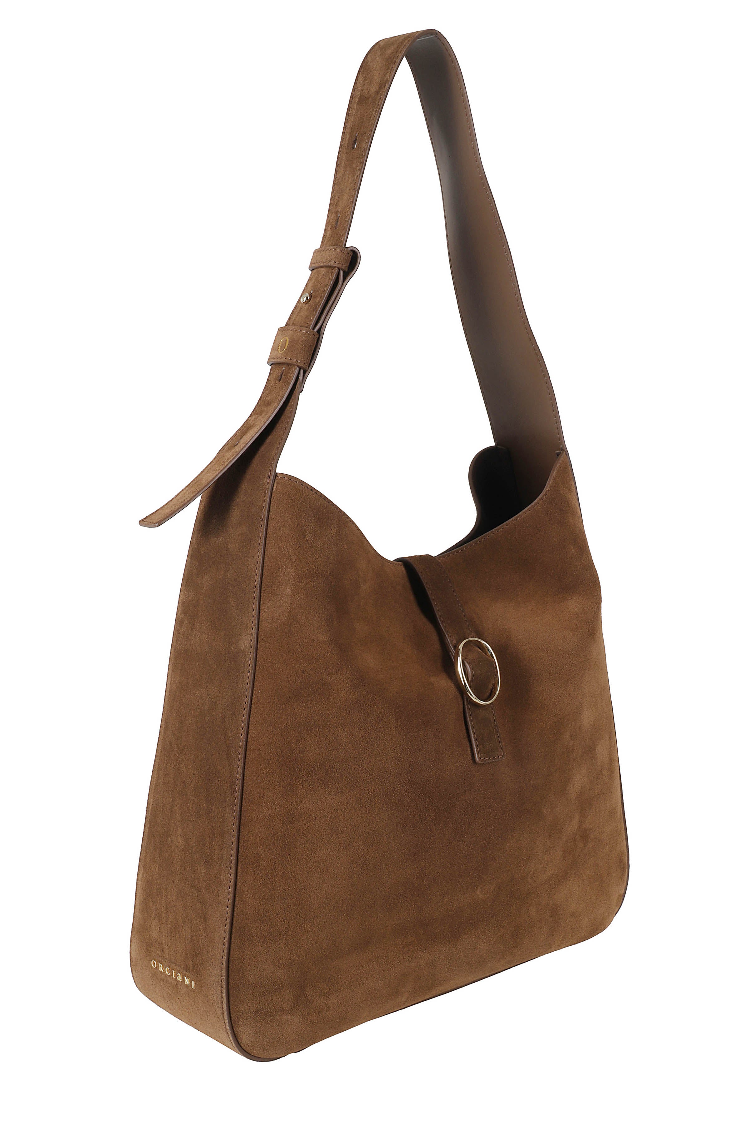 Borsa Brown Suede Bos Taurus