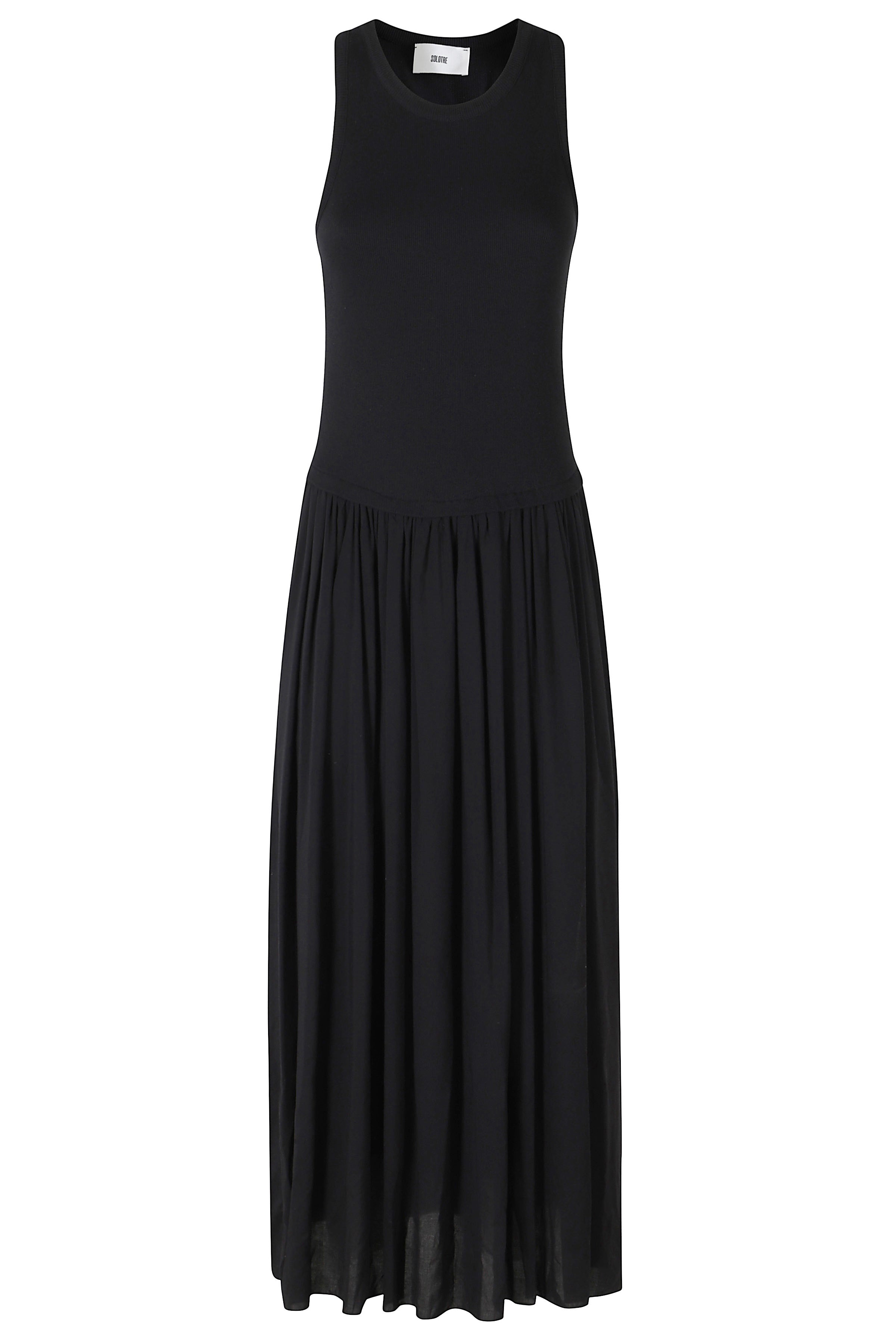 Abito Black Cotone