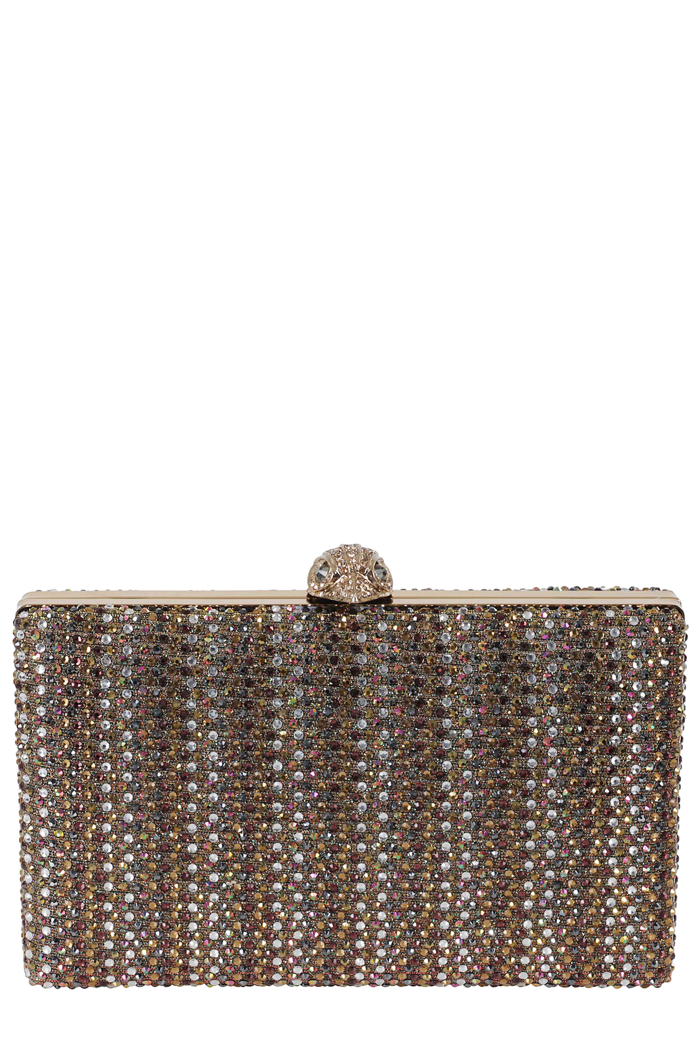Crystal Kensington Clutch 436 Brown Poliestere Borsa