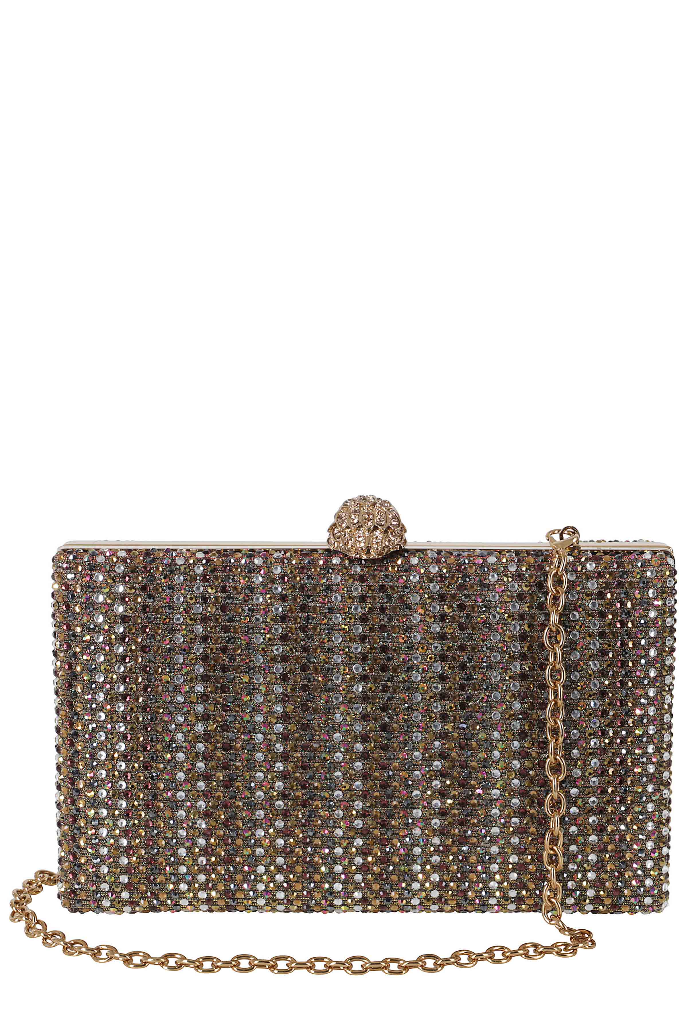 Crystal Kensington Clutch 436 Brown Poliestere Borsa
