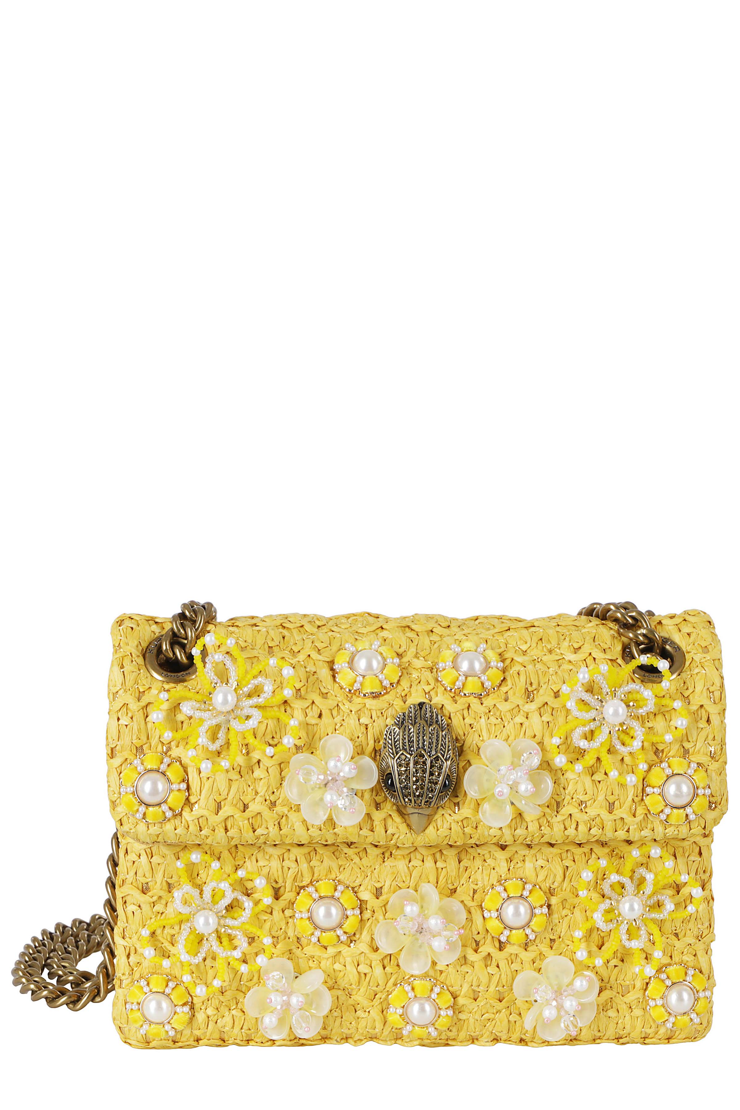 Raffia Mini Kensington 258 Yellow & Orange Borsa