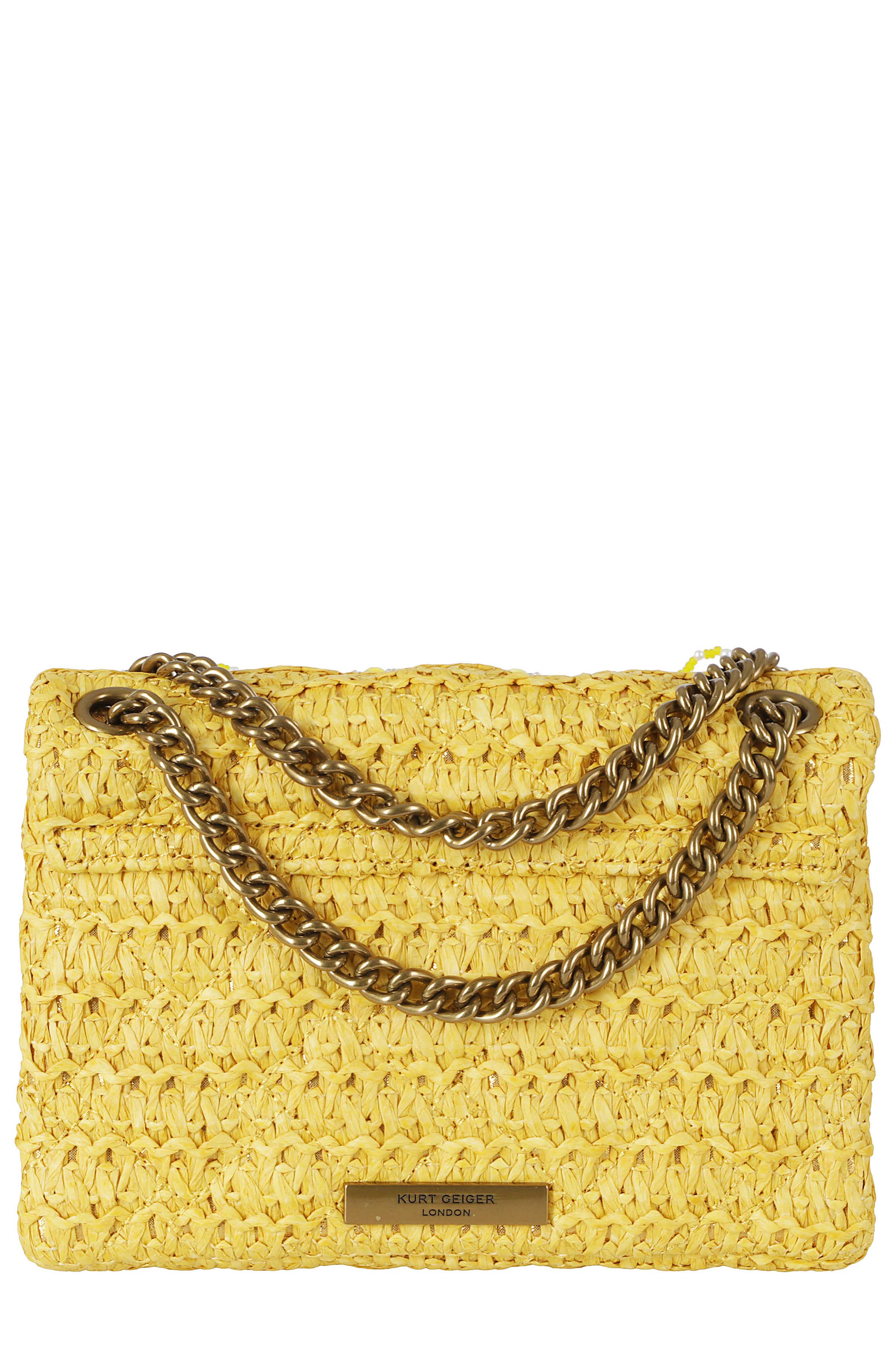 Raffia Mini Kensington 258 Yellow & Orange Borsa