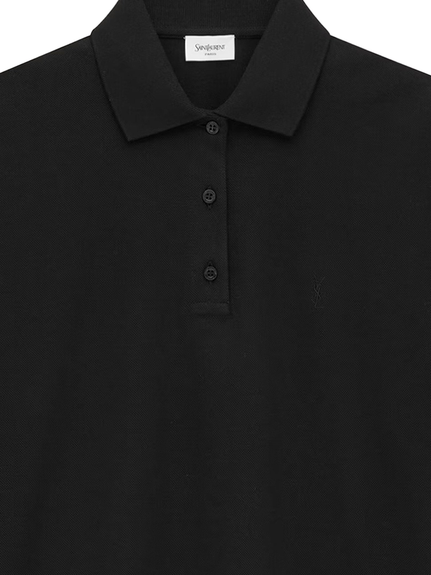 Saint Laurent T-shirts and Polos Black Cotone Poliestere