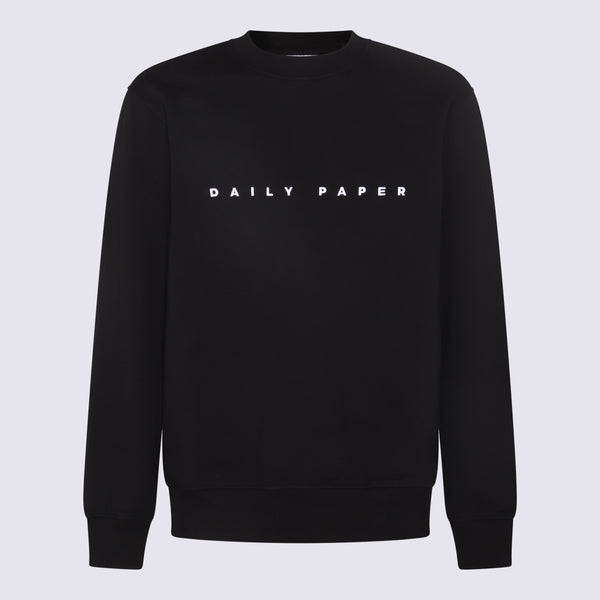Daily Paper Uomo 100% Cotton sweatshirt in black