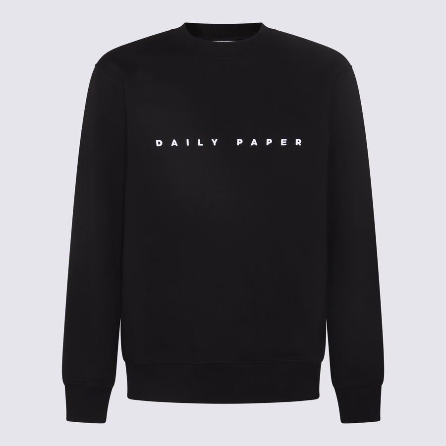 Daily Paper Uomo 100% Cotton sweatshirt in black