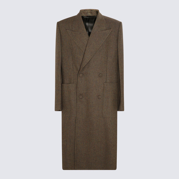 Givenchy 100% Wool coat in brown