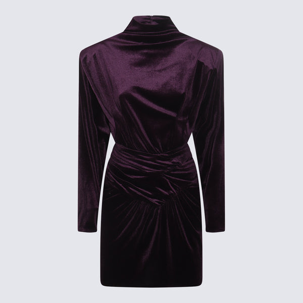 The New Arrivals By Ilkyaz Ozel 100% Polyester dress in purple
