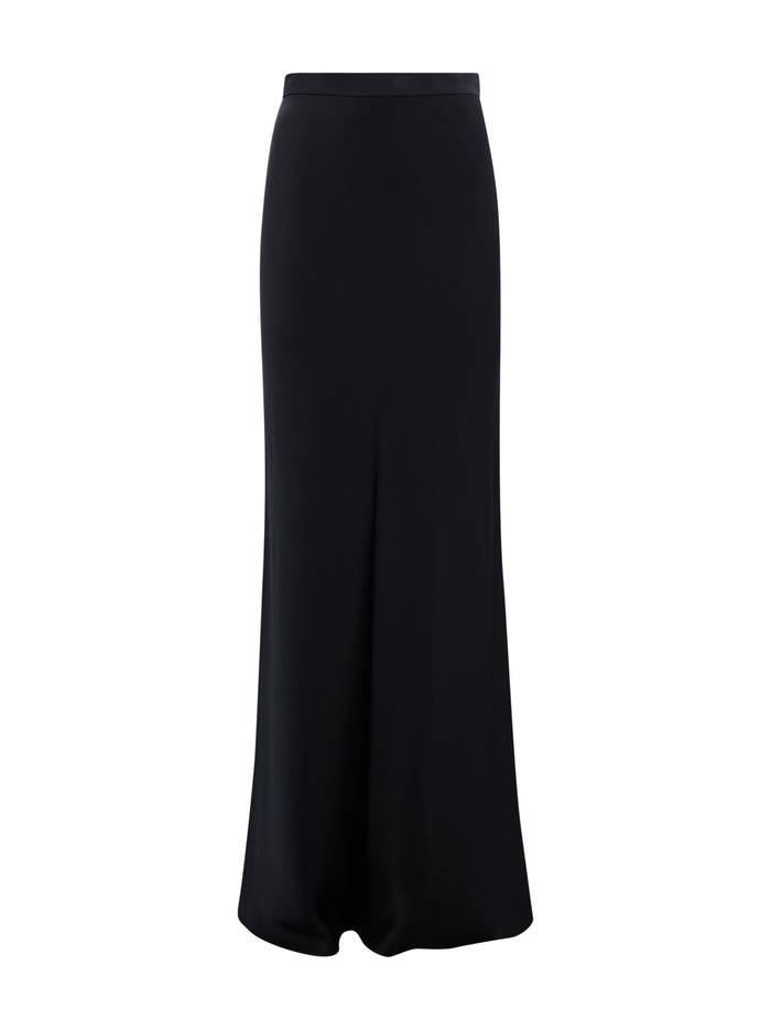 Max Mara Studio Skirts Blu Notte Acetate