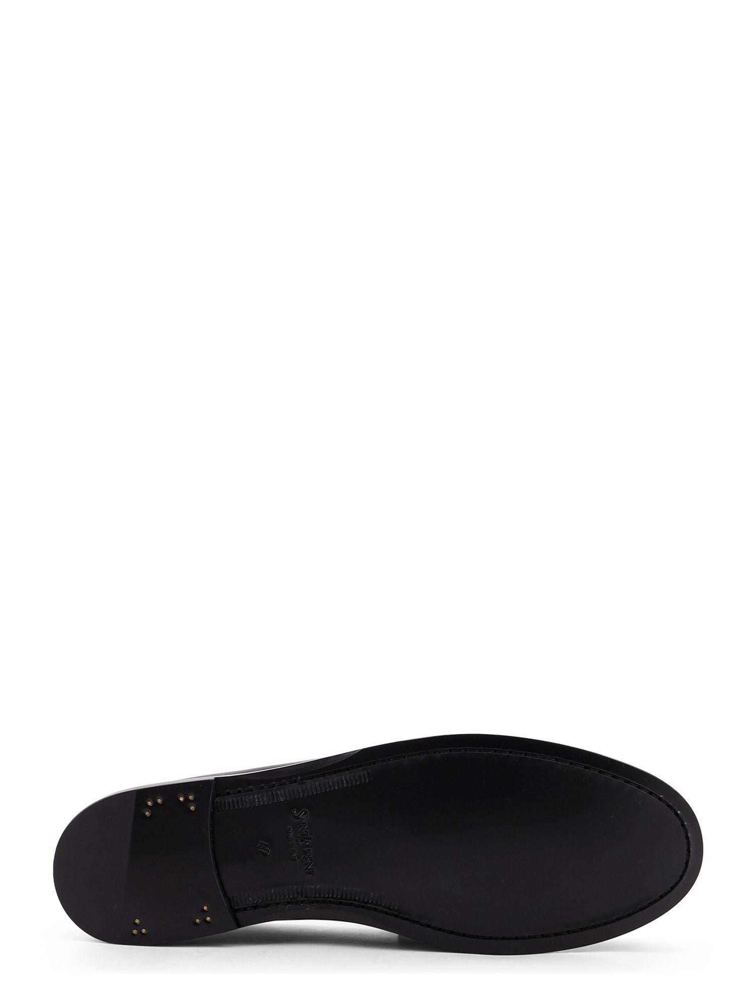 Saint Laurent Flat Shoes Black Pelle