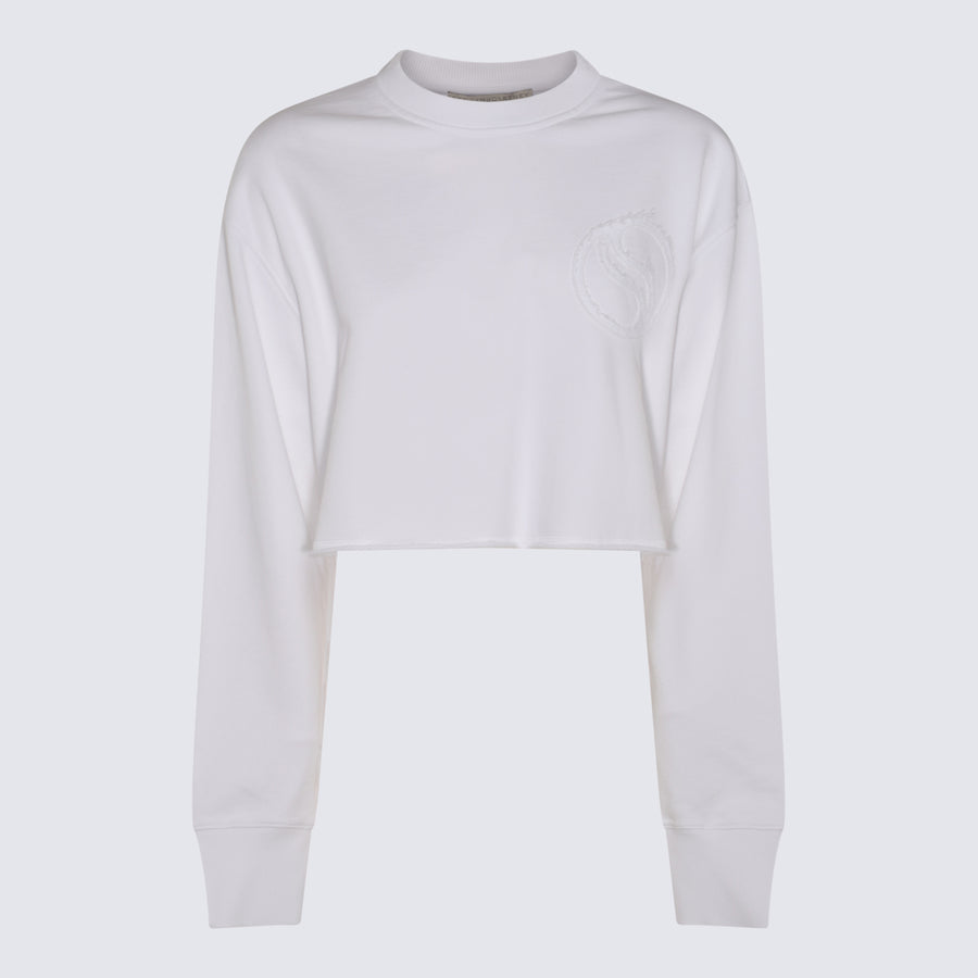Stella McCartney 100% Cotton sweater in white