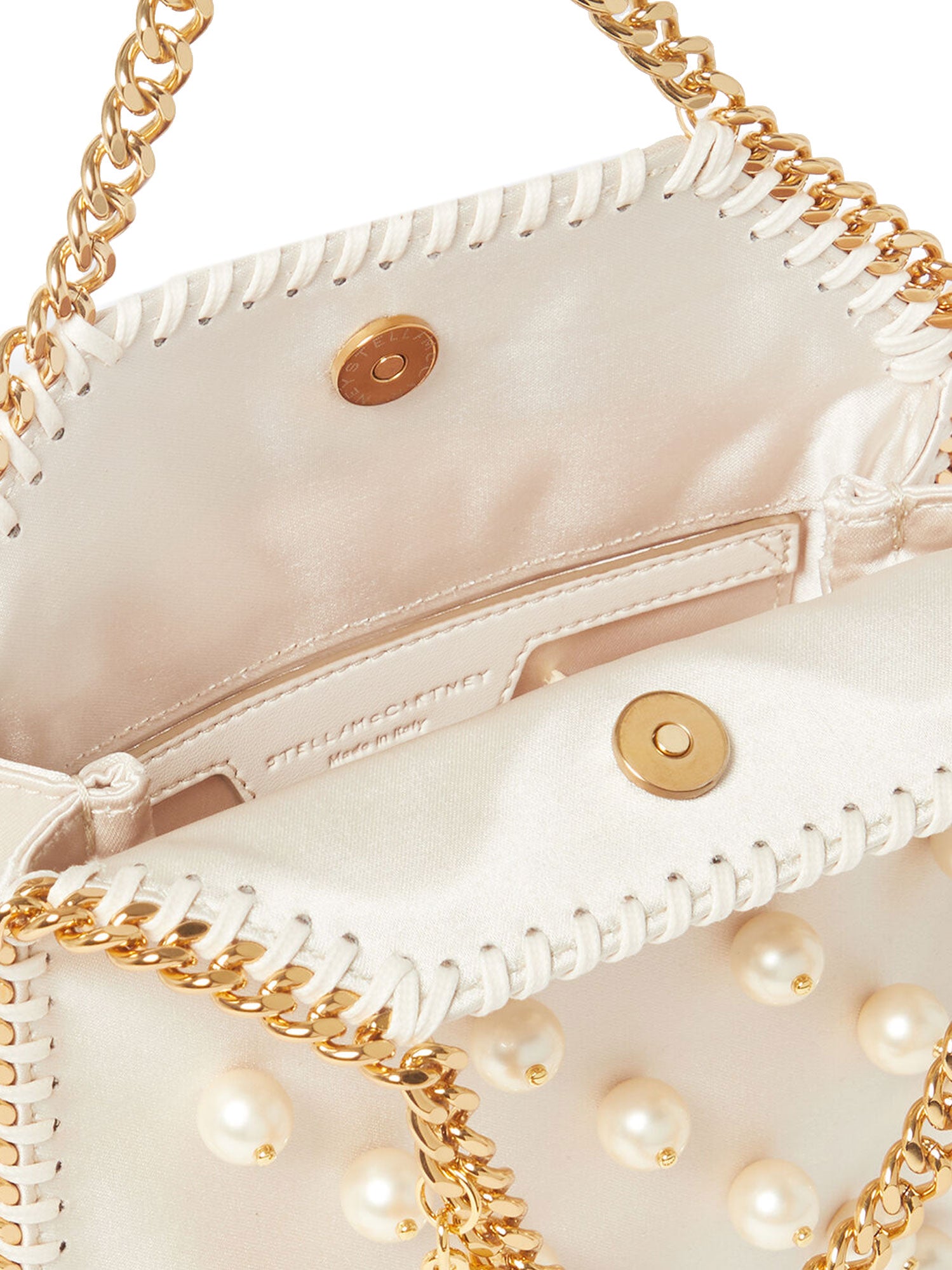 Stella McCartney Bags Pure White Poliestere Riciclato