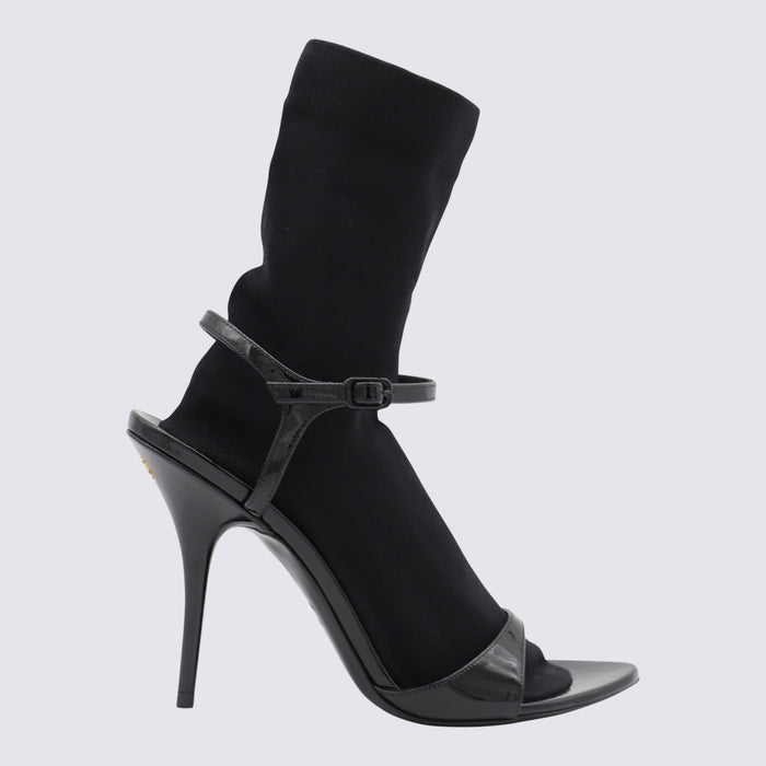 Balenciaga Sandals Black _cover Le - Sole