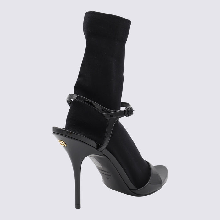 Balenciaga Sandals Black _cover Le - Sole