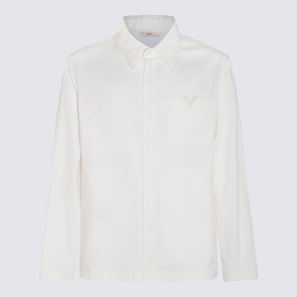Valentino 98% Cotton shirt in white
