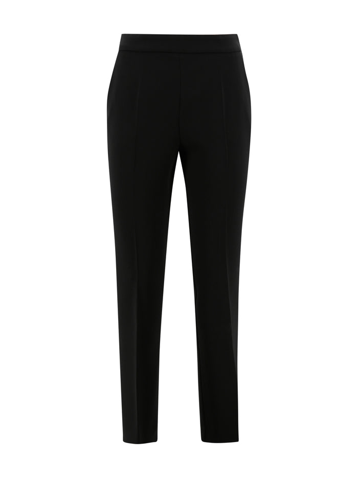 Max Mara Studio Trousers Black Triacetate