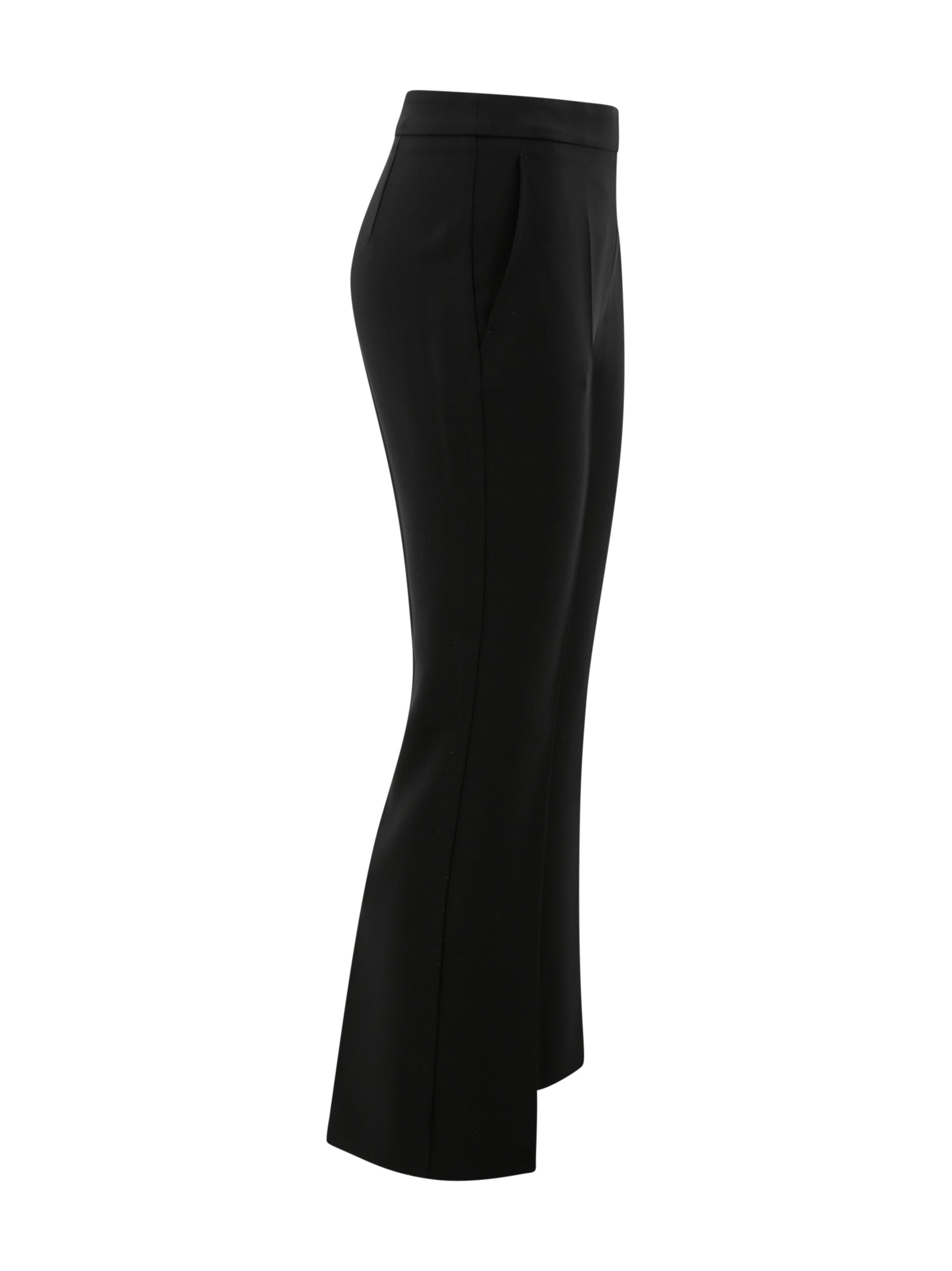 Max Mara Studio Trousers Black Triacetate