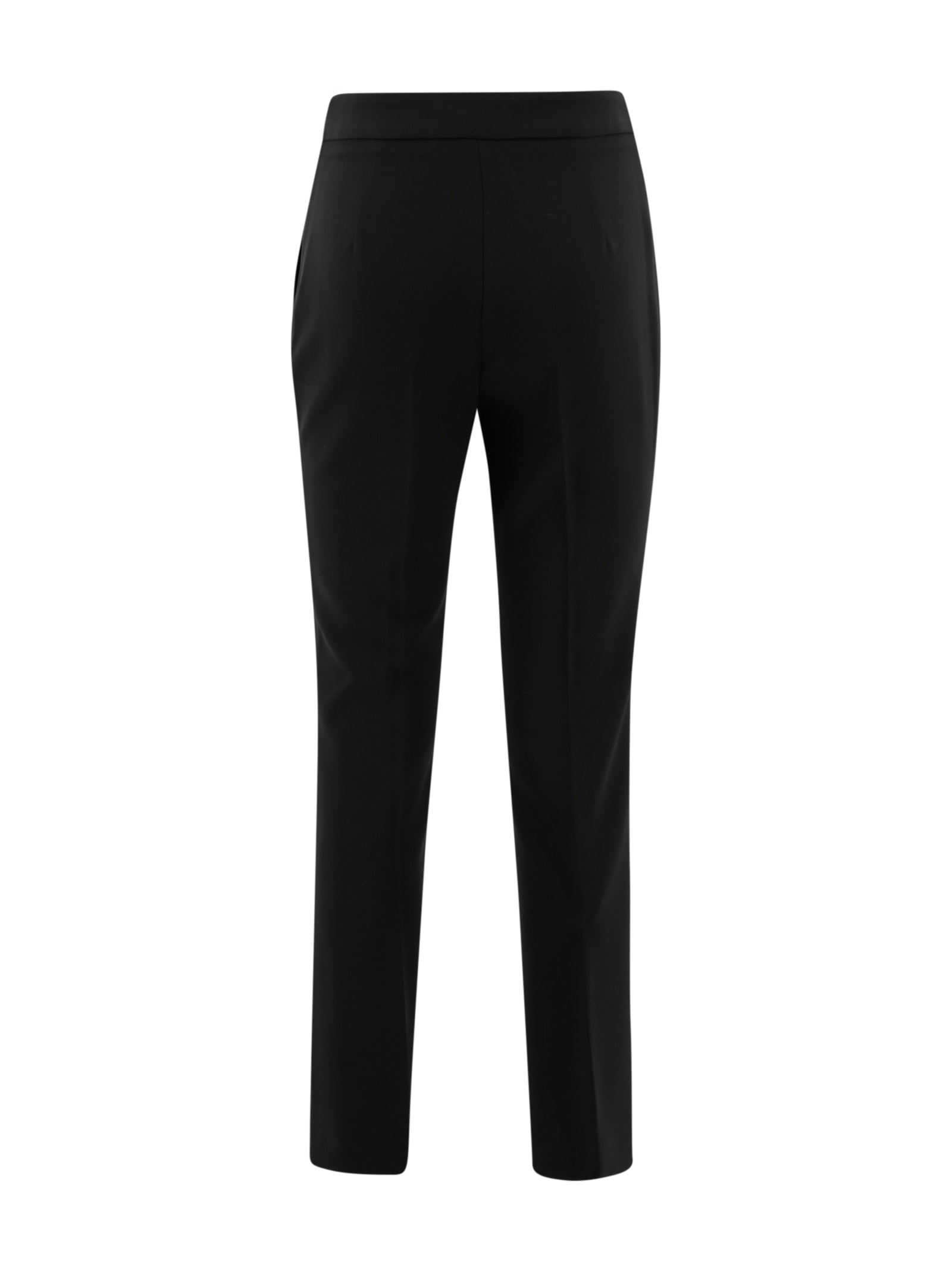Max Mara Studio Trousers Black Triacetate