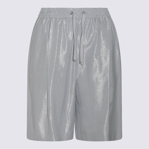 Herno 88% Viscose bermuda shorts in gray