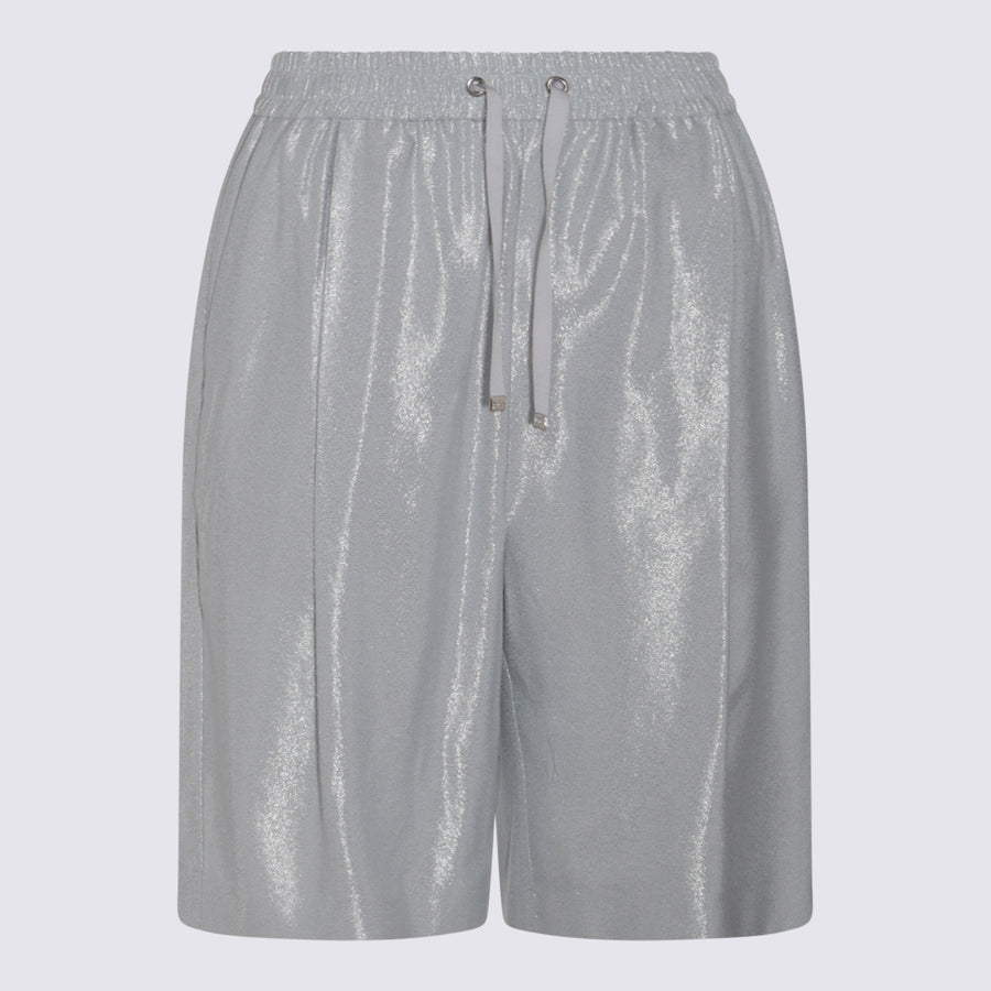 Herno 88% Viscose bermuda shorts in gray