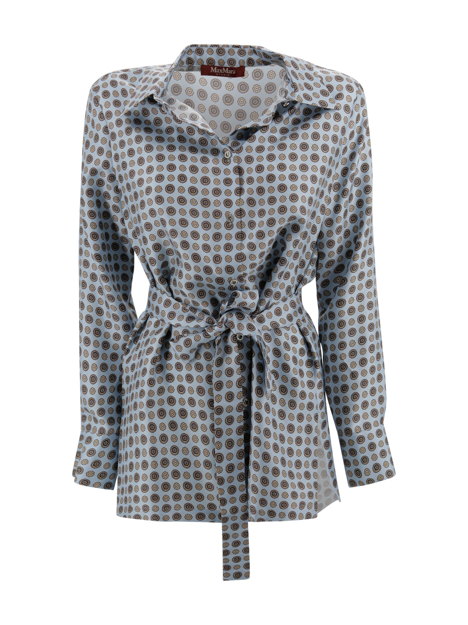 Max Mara Studio Jackets Azzurra Silk