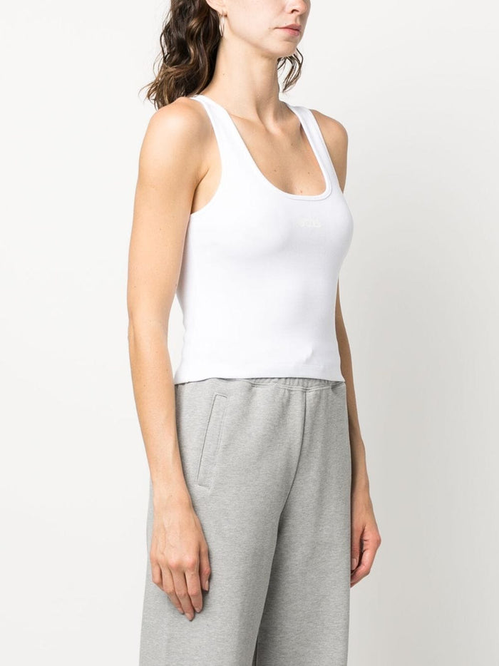 Jersey Top White Cotton |