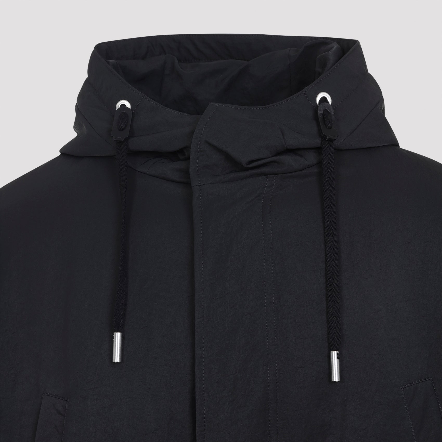 Ami Padded Parka Jacket Polyamide