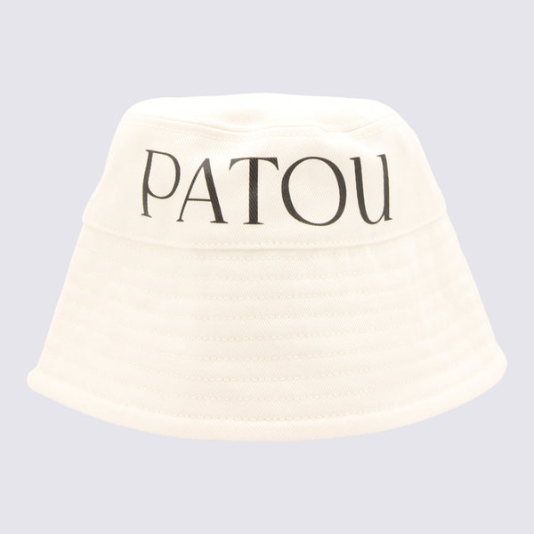 Patou AC0270132 100% Cotton bucket hat in white