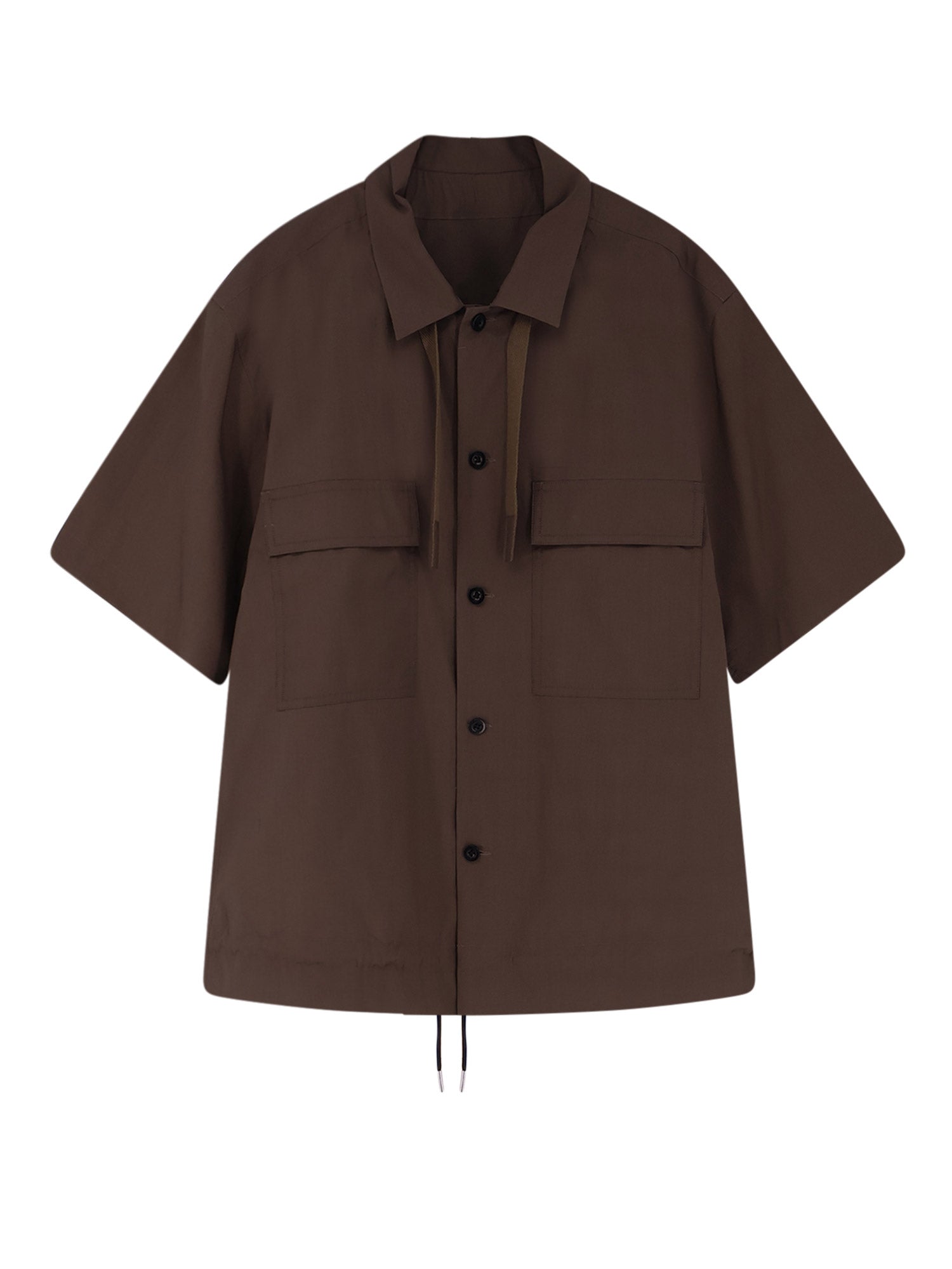 Sacai Shirts Beige Cotone