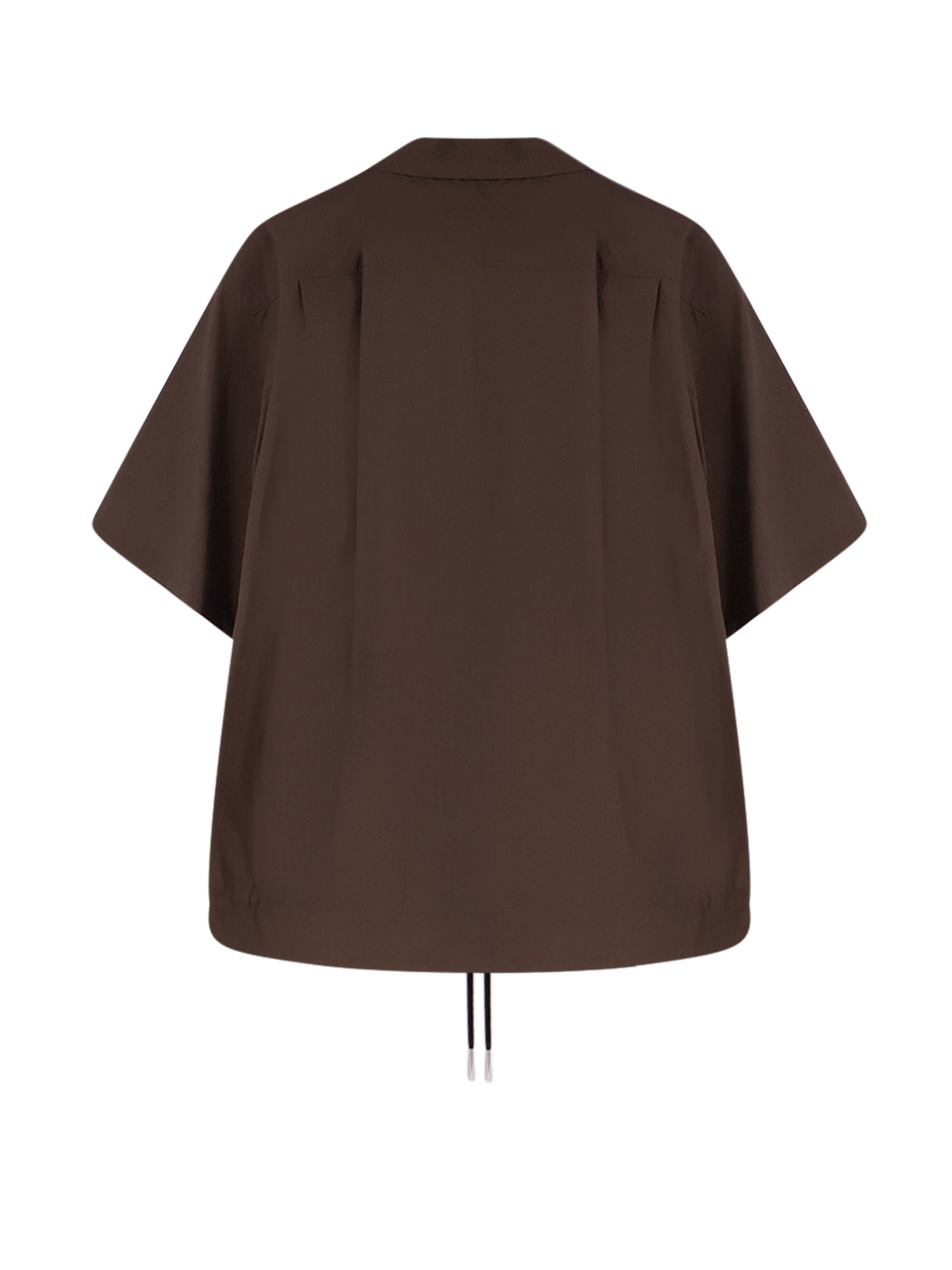 Sacai Shirts Beige Cotone