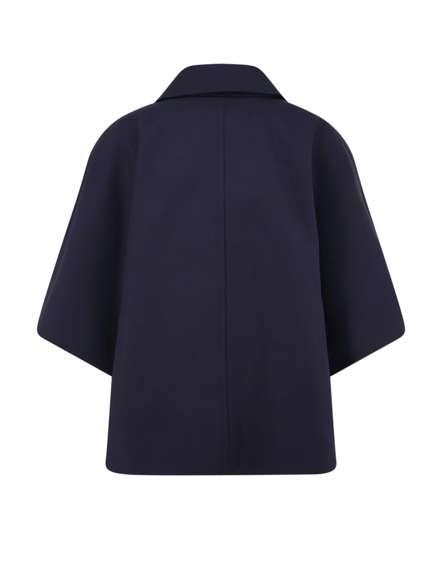 Max Mara Jackets Blu Marino Cotone