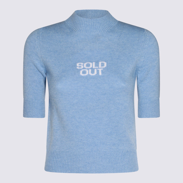 Sportmax 80% Wool sweater in blue