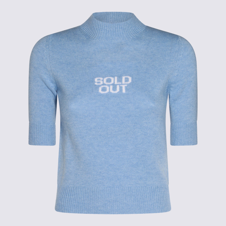 Sportmax 80% Wool sweater in blue