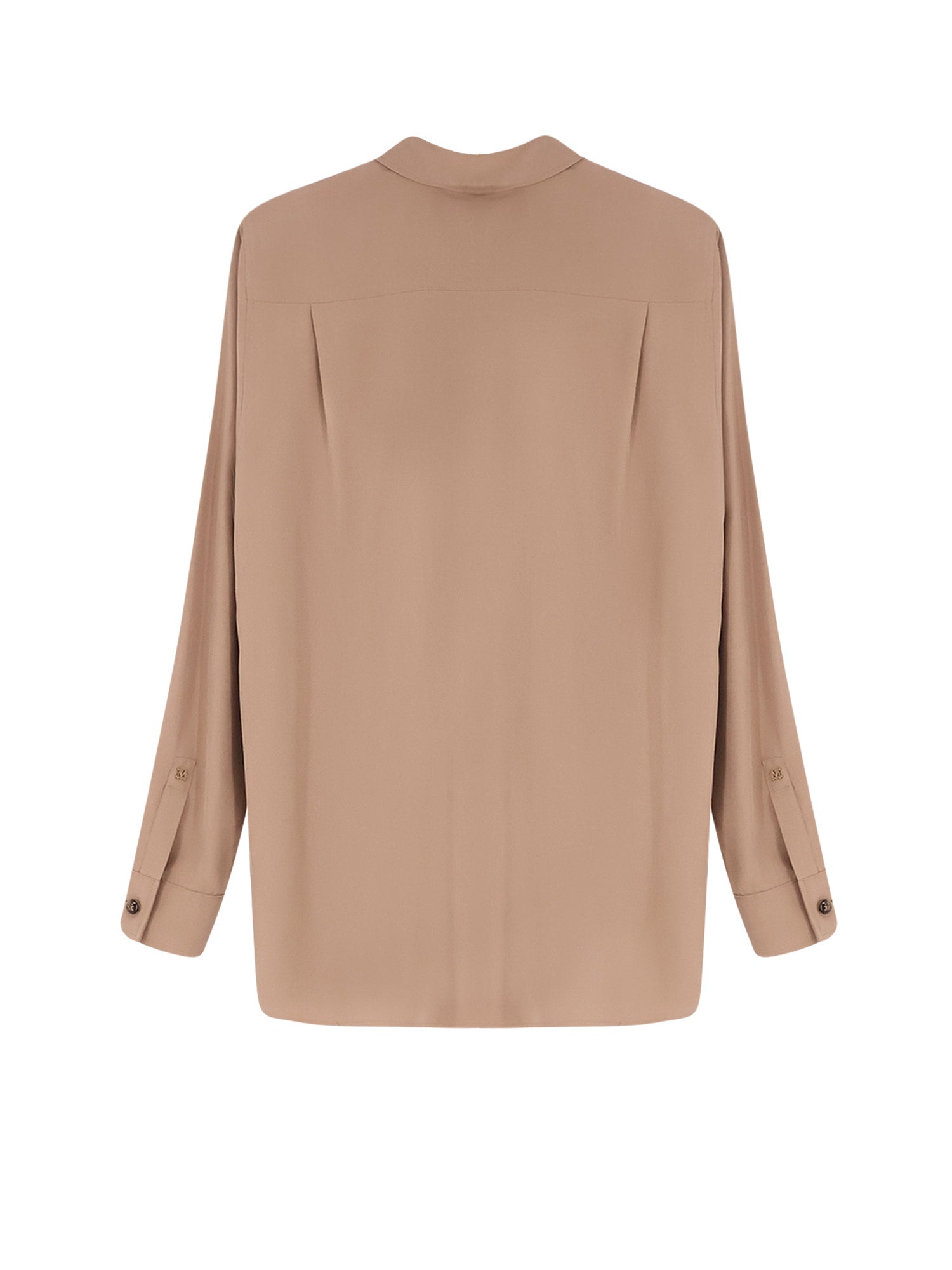 Max Mara Shirts Brown Seta