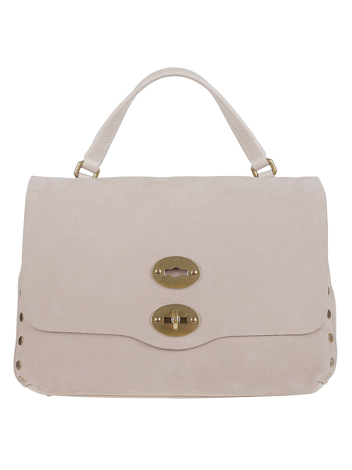 Postina Jones S Nude & Neutrals Calf Leather Borsa