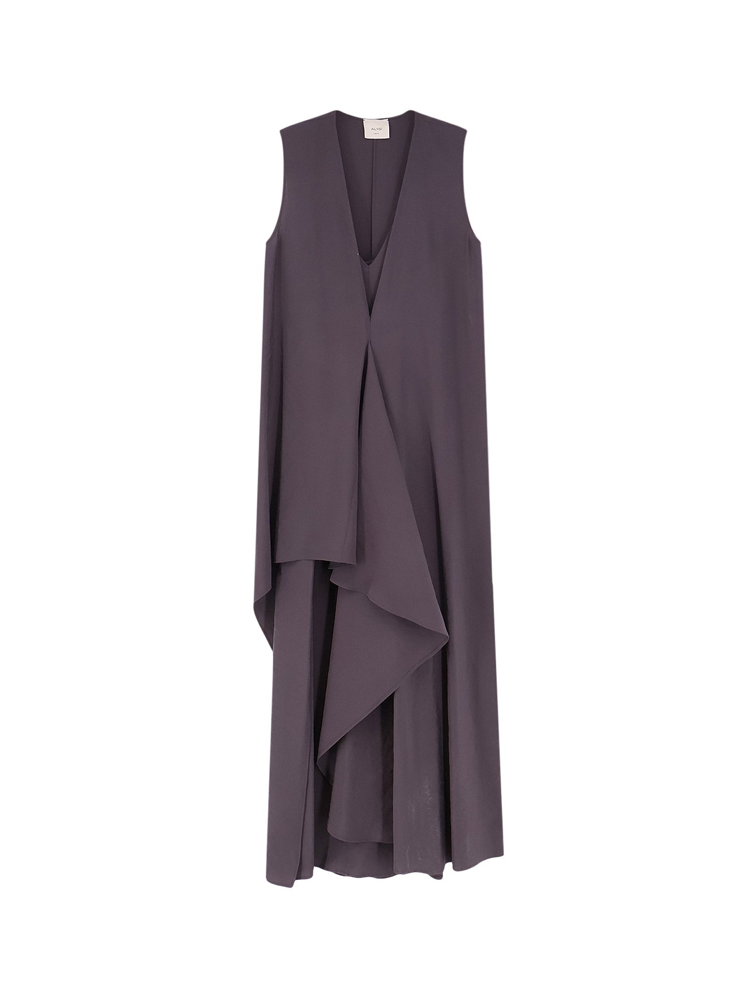Alysi Dresses Graypurple Modal Poliestere