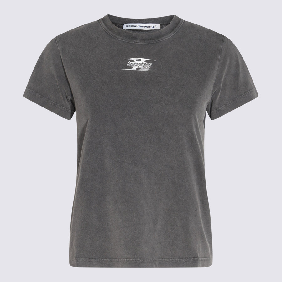 Alexander Wang 100% Cotton t-shirt in gray