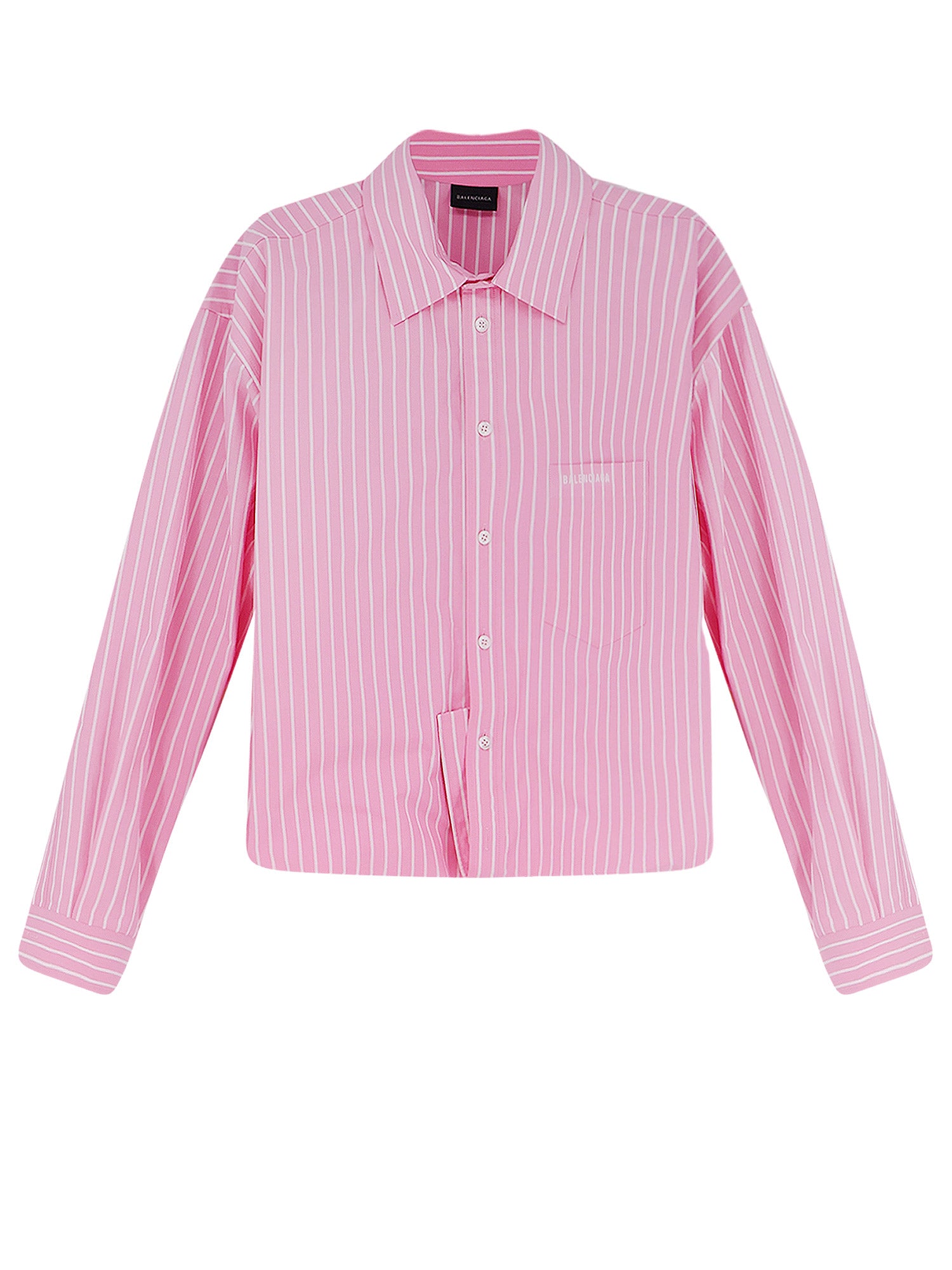 Balenciaga Shirts Pink Cotone
