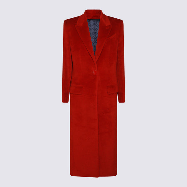 Givenchy 69% Wool coat in red