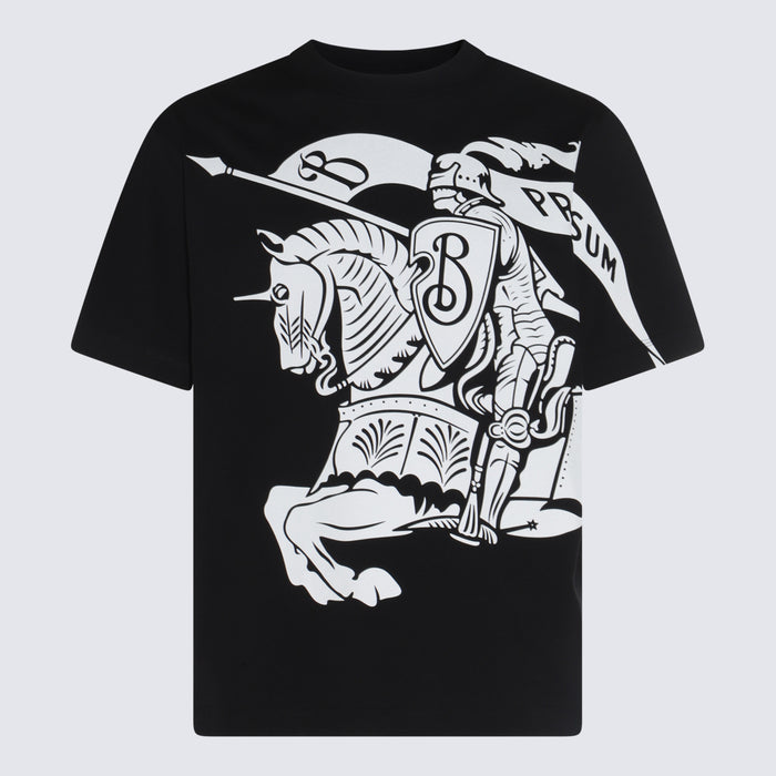 Burberry T-Shirts And Polos Black _co
