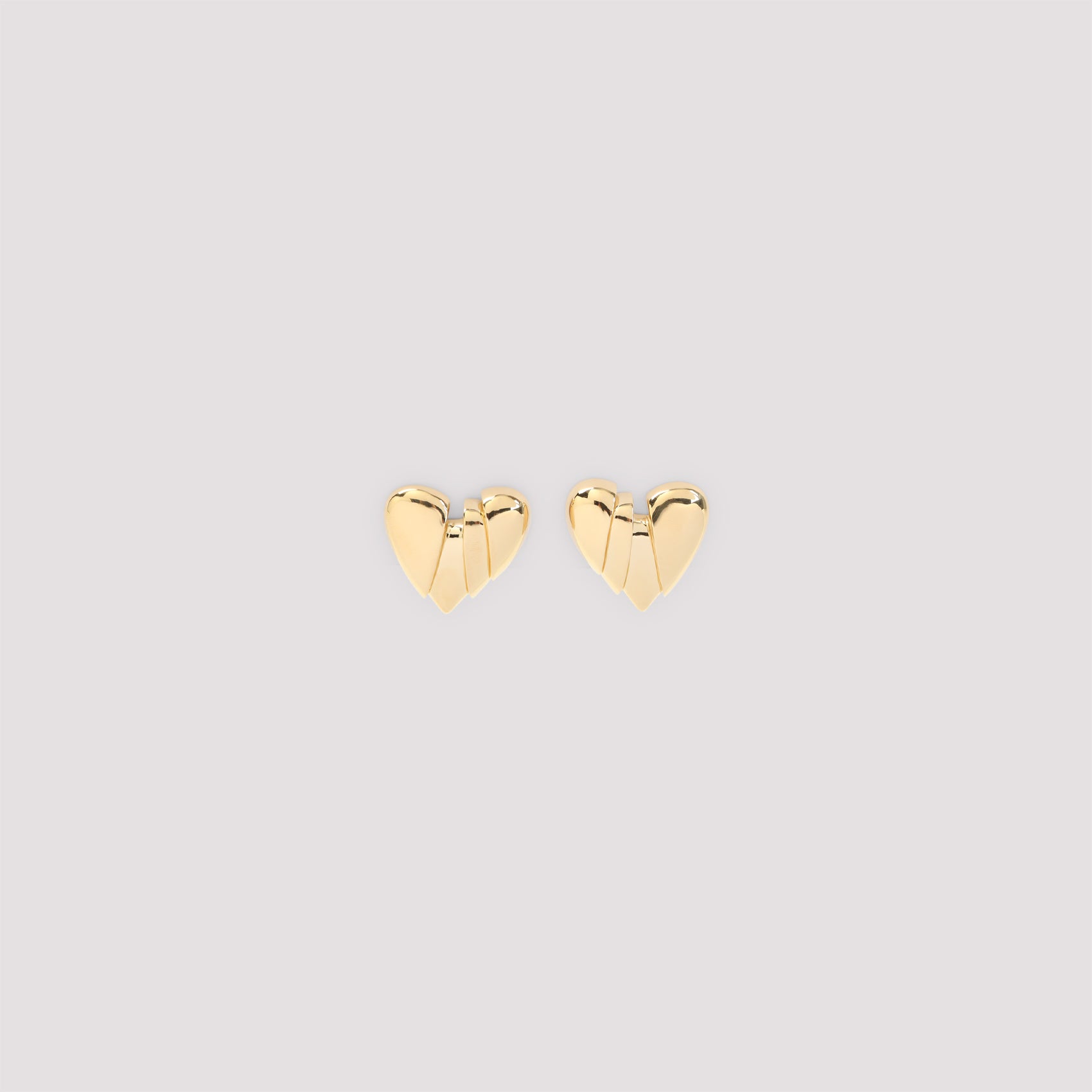 Heartbreaker Earrings Metallic Brass Jewellery