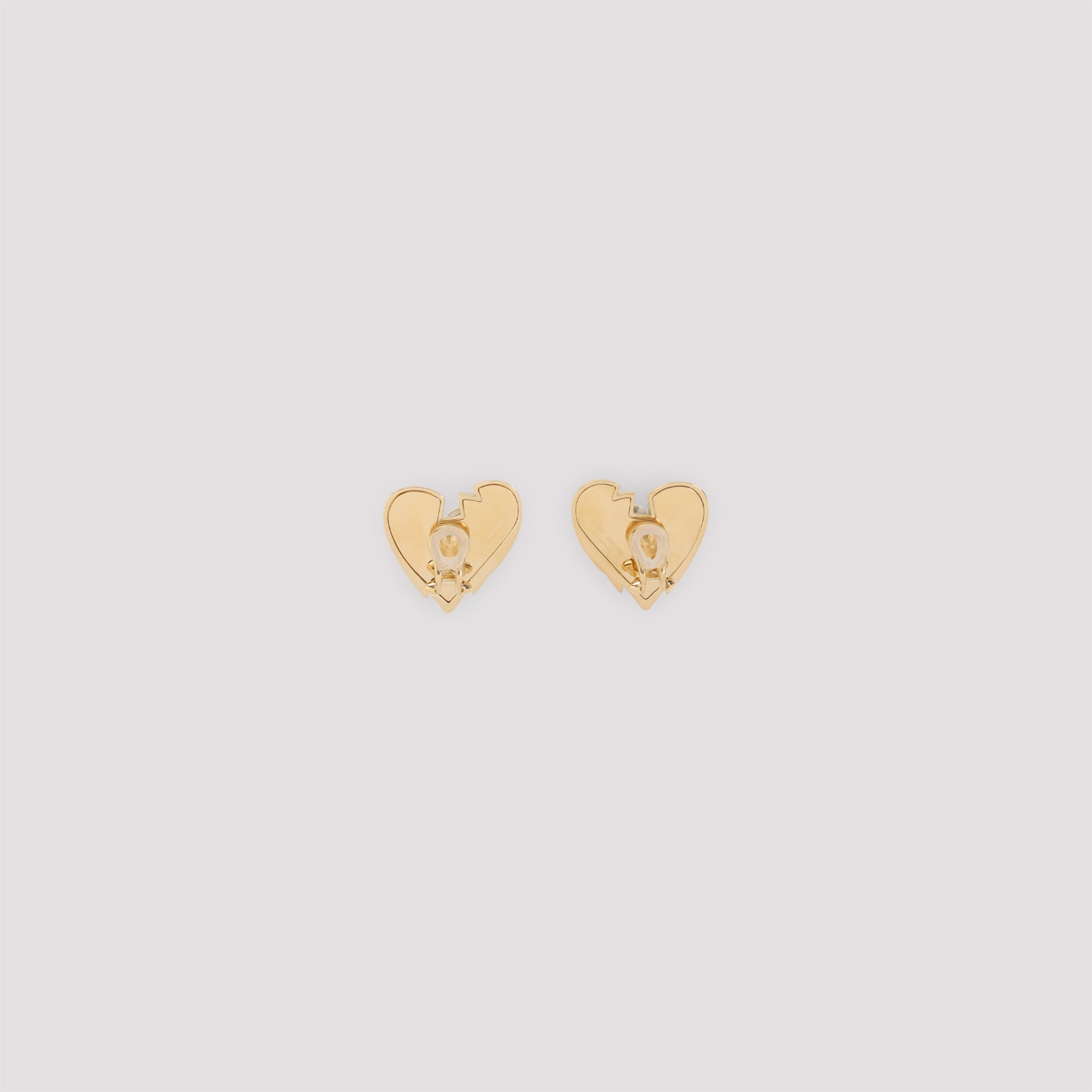 Heartbreaker Earrings Metallic Brass Jewellery